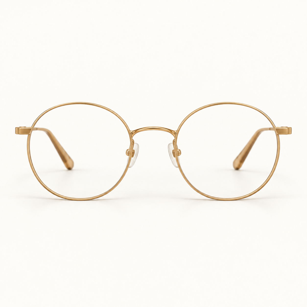 Ellis round frame in Gold