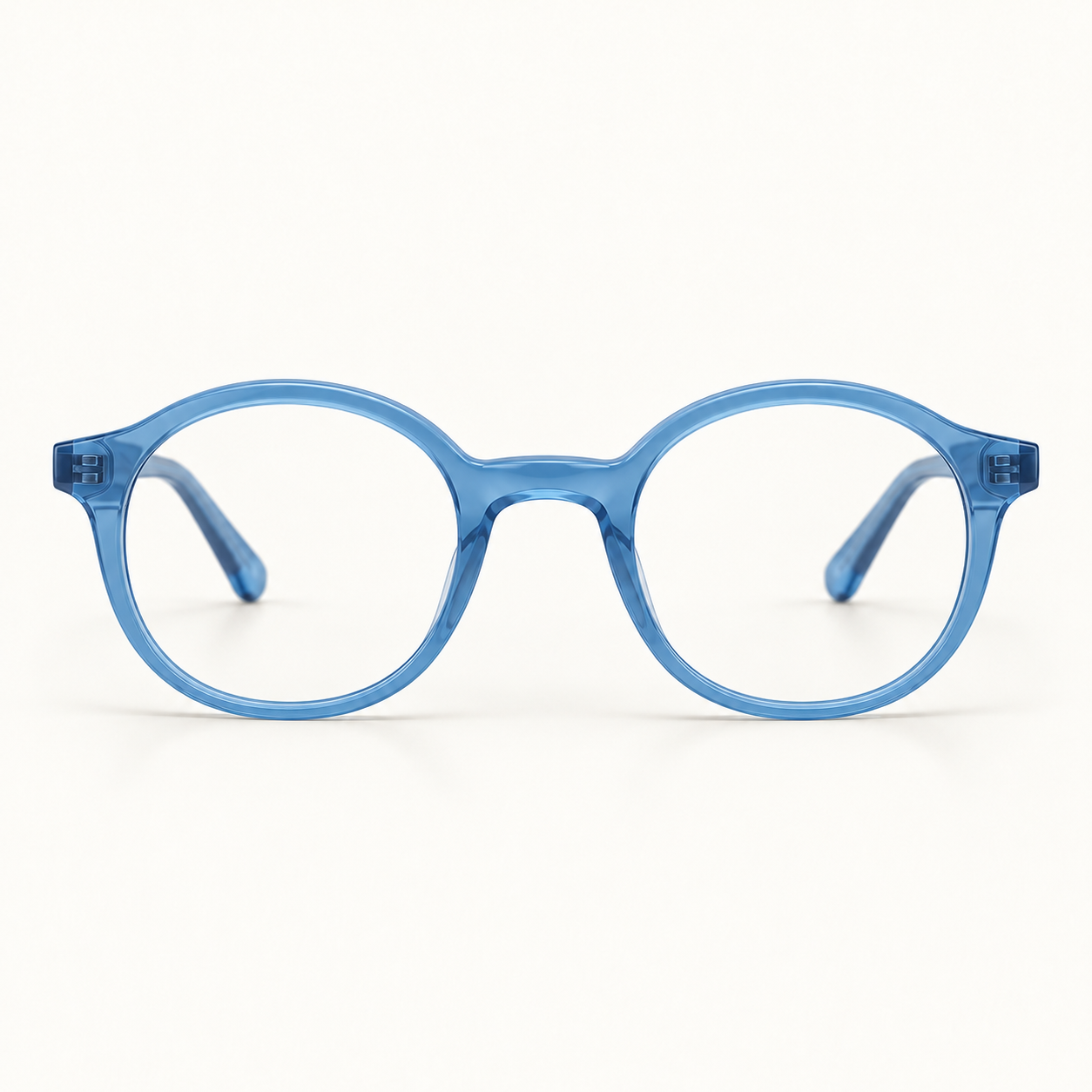 Pip round frame in Blue