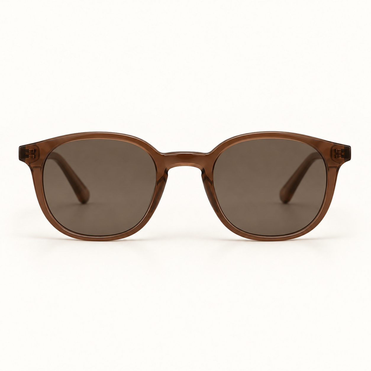 Rio round frame in Espresso